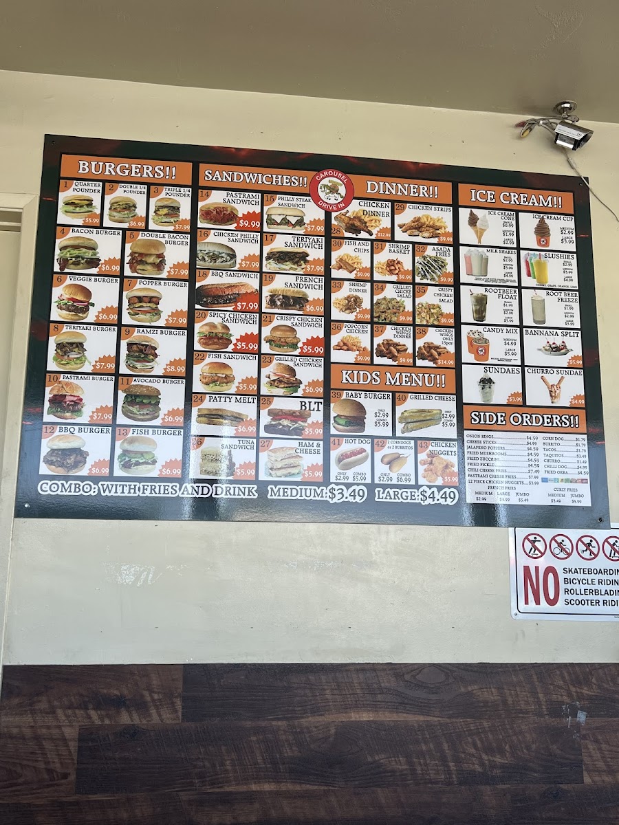 Menu Carousel Drive In-7